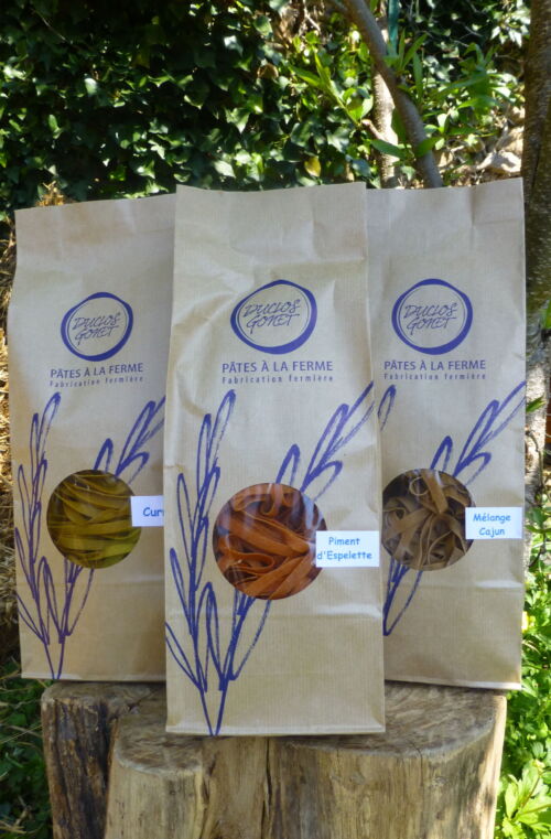 Tagliatelles Bio épicées
