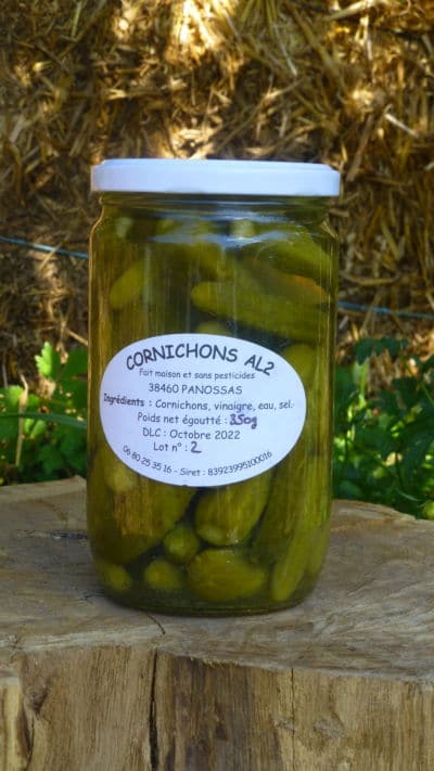 Cornichons fermier Petit 400g
