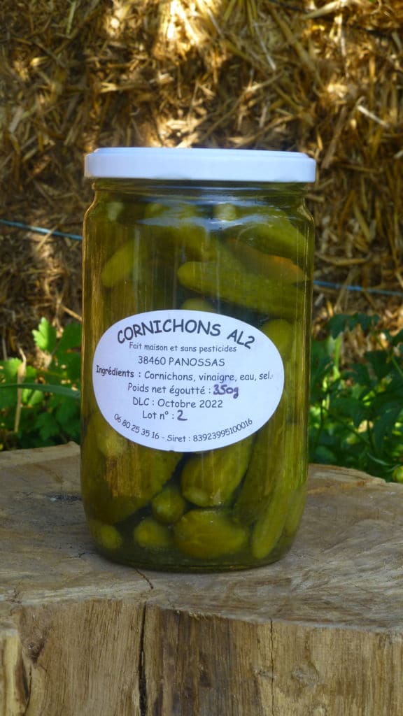 Cornichons fermier Petit 400g