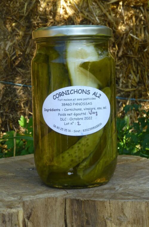Cornichons fermier GROS 430g