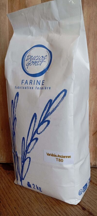 Farines de blé T80 BIO Variétés Anciennes