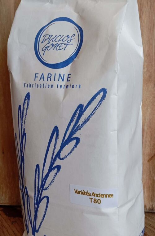Farines de blé T80 BIO Variétés Anciennes