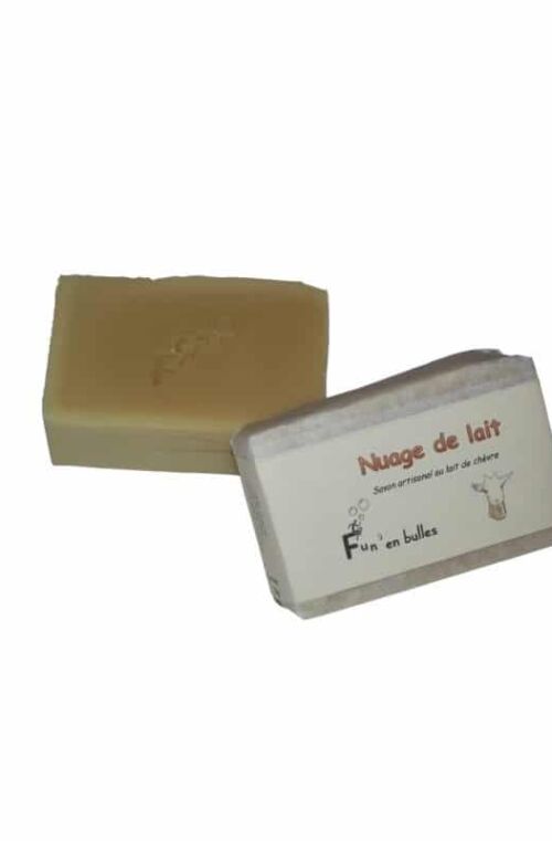 Savon Nuage de lait (adapté aux enfants et peaux sensibles)
