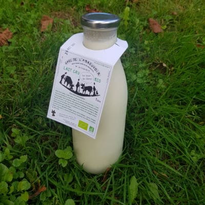 Lait cru BIO