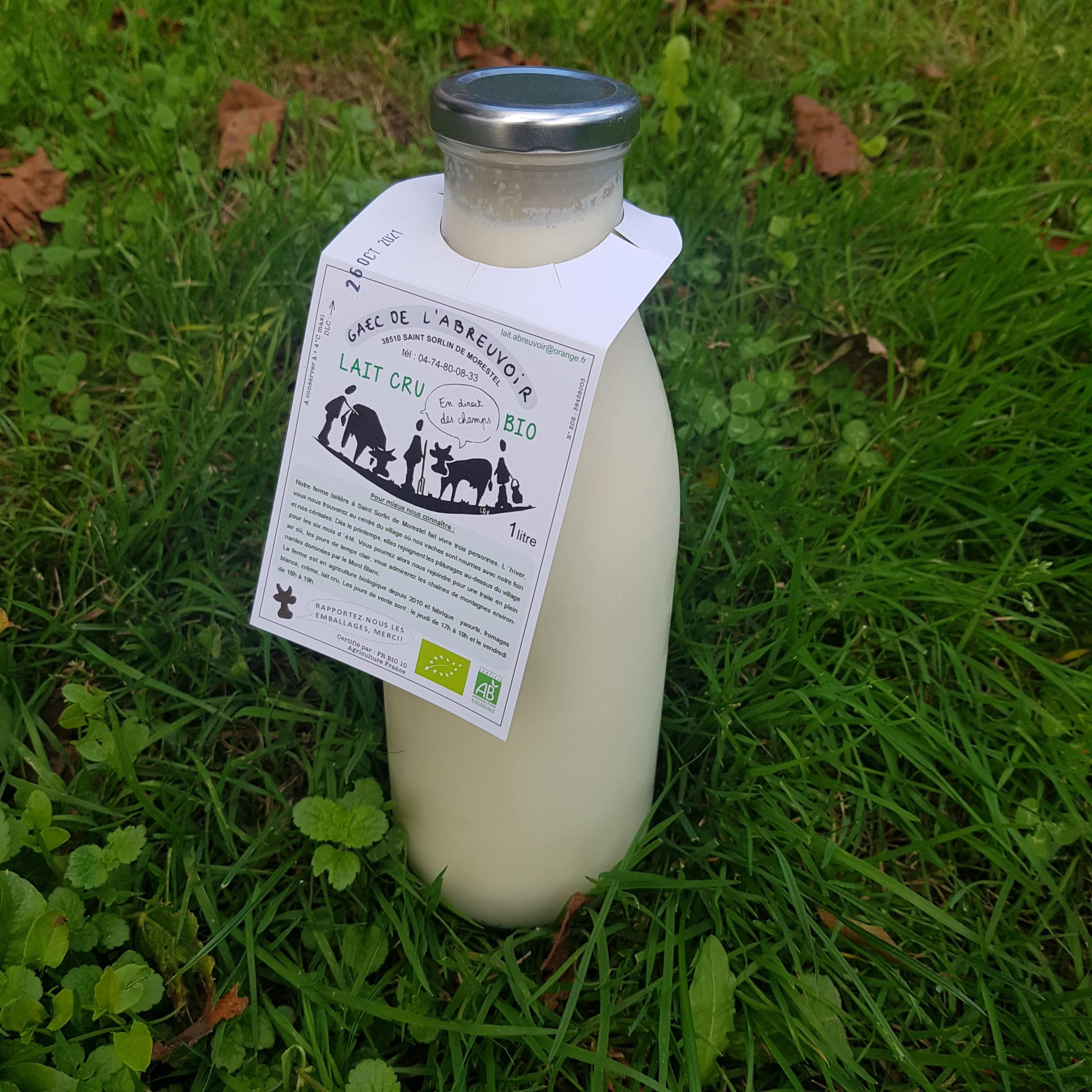 Lait Frais entier de la Gruyère Bio - Produit & Terroir BioMeUp