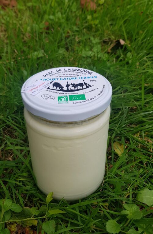 YAOURT Nature Fermier BIO 500g