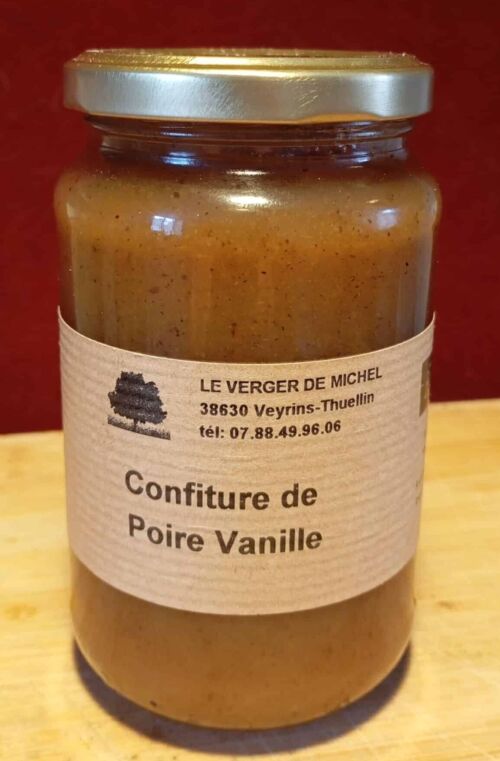 Confiture Poire-Vanille BIO