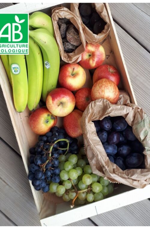 Le panier de fruits BIO