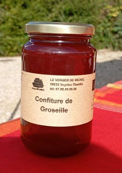 Confiture de groseille BIO