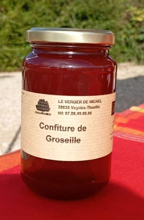 Confiture de groseille BIO