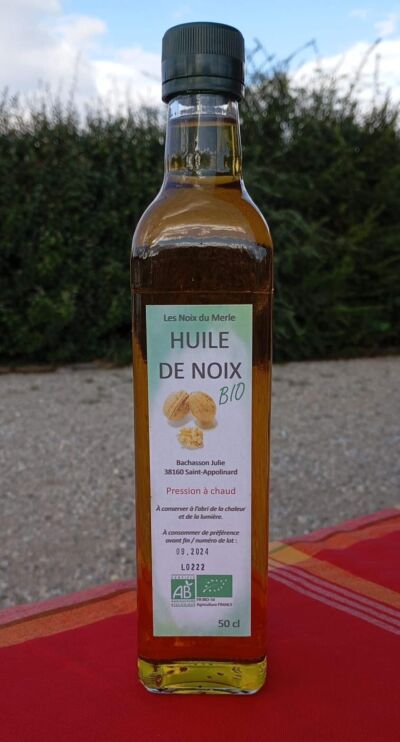 Huile de noix