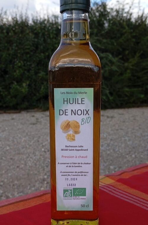 Huile de noix