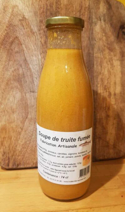 - Soupe / velouté de truite - La pisciculture des sources