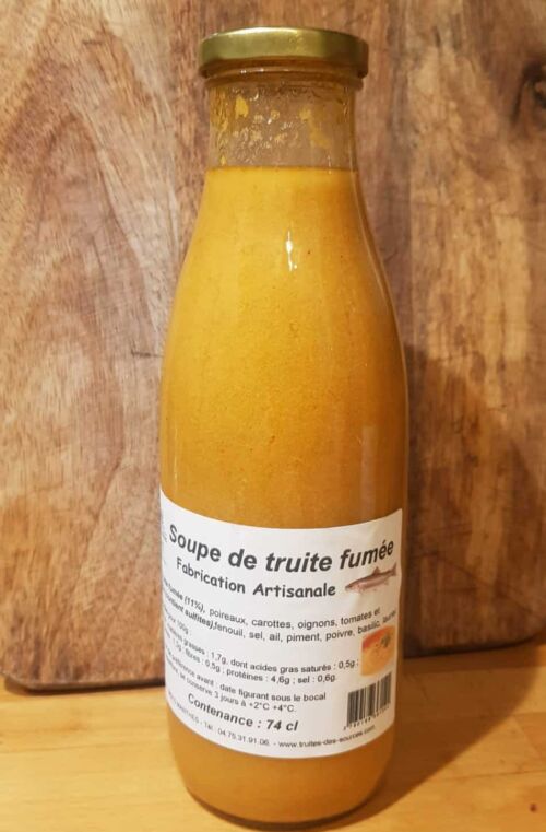 - Soupe / velouté de truite - La pisciculture des sources