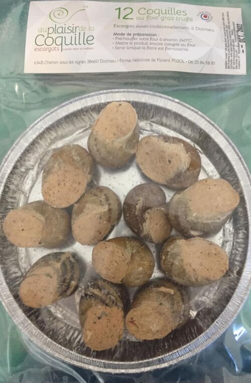 Escargots à la Bourguignonne en coquille Bio