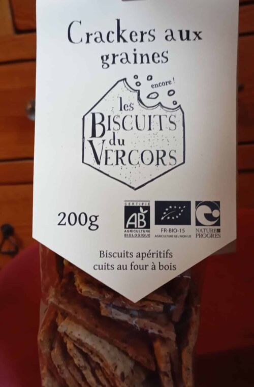 Crackers aux graines