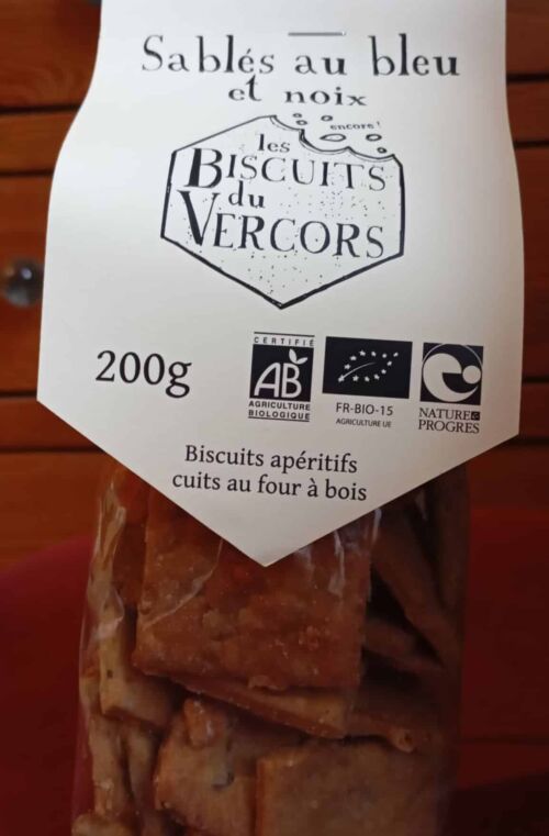 Sablés au bleu et noix