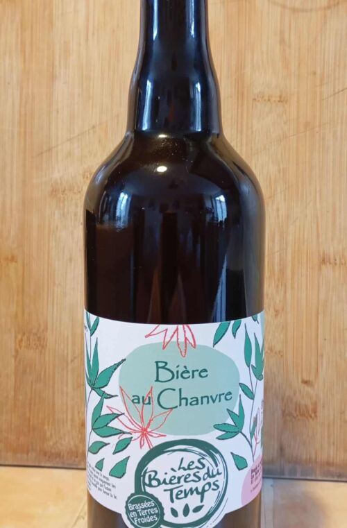 Bière Du Temps éphémère au chanvre