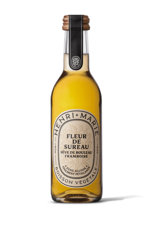 Boisson végétale - Fleur de sureau / sève de bouleau / framboise