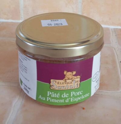 Pâté de Porc au piment d'Espelette