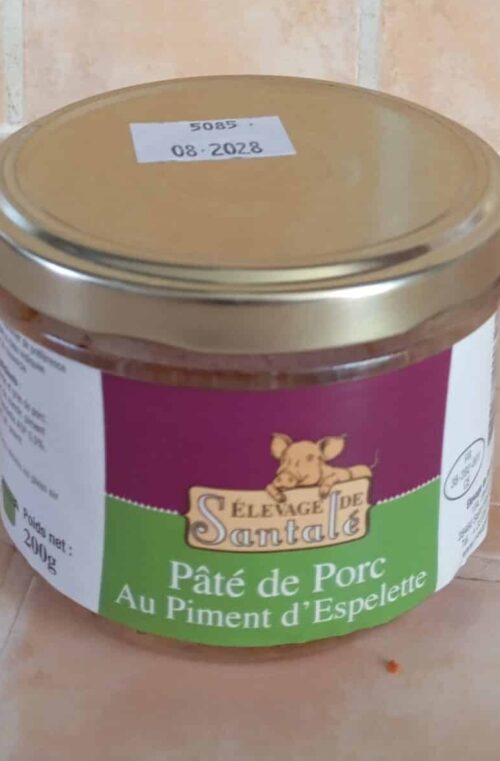 Pâté de Porc au piment d'Espelette