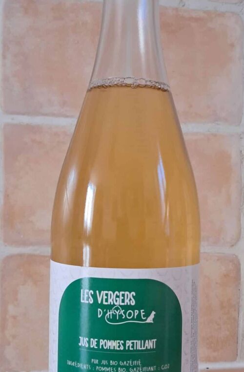 Jus de Pommes pétillant BIO