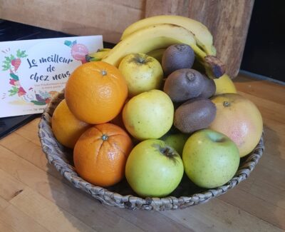 La corbeille de fruits BIO en entreprise