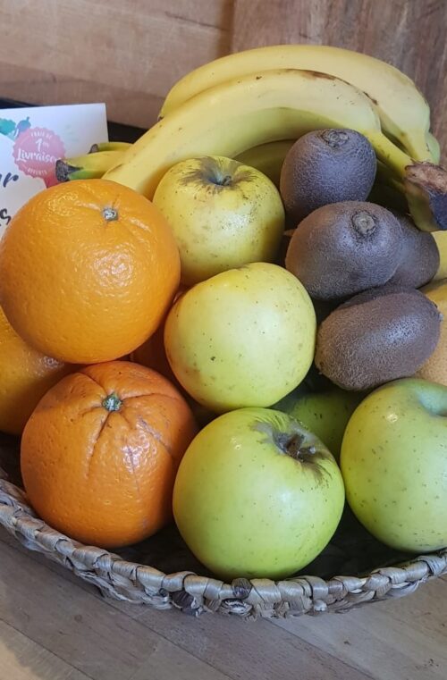 La corbeille de fruits BIO en entreprise