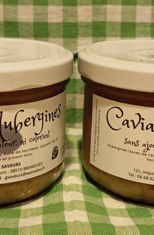 caviar d'aubergines / de courgettes