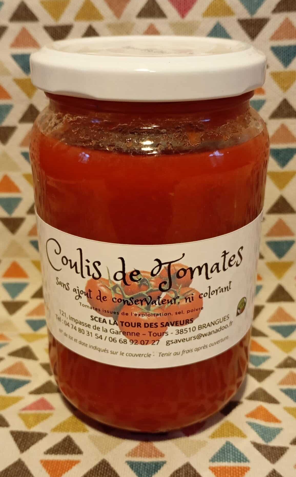coulis de tomates